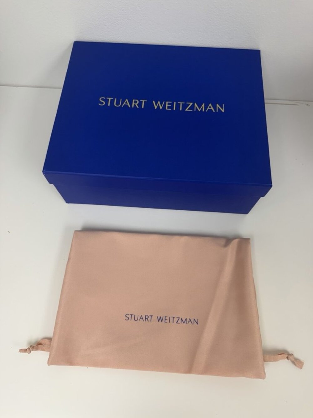 Stuart Weitzman Medium Empty Pump Shoes Storage Box With Dust Bag